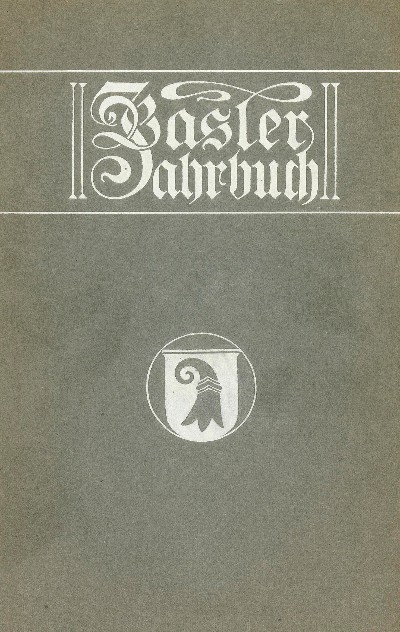 Basler Jahrbuch 1935