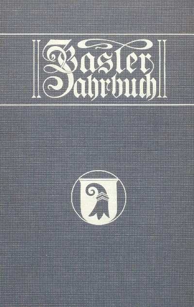 Basler Jahrbuch 1913