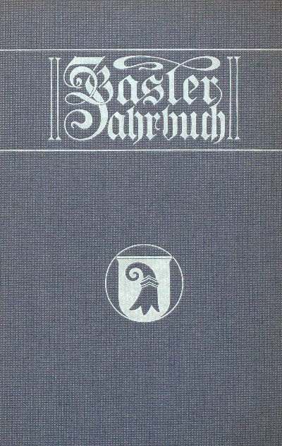 Basler Jahrbuch 1905