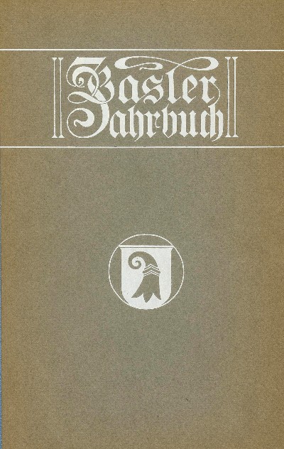 Basler Jahrbuch 1925