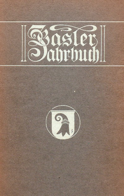 Basler Jahrbuch 1917