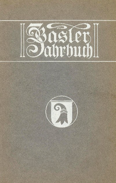 Basler Jahrbuch 1936