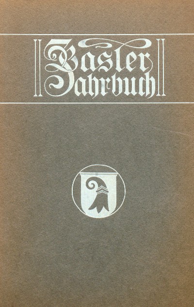 Basler Jahrbuch 1926