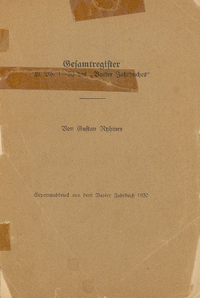 Register 1879–1930