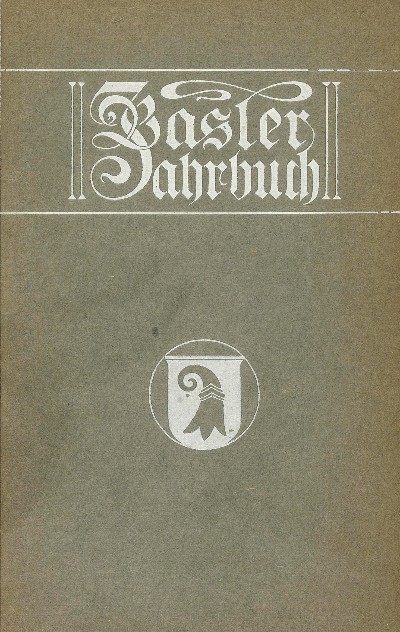 Basler Jahrbuch 1922