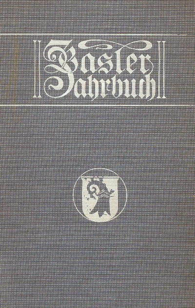 Basler Jahrbuch 1909