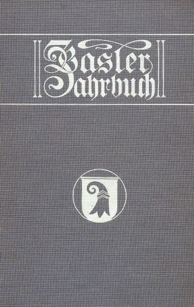 Basler Jahrbuch 1911