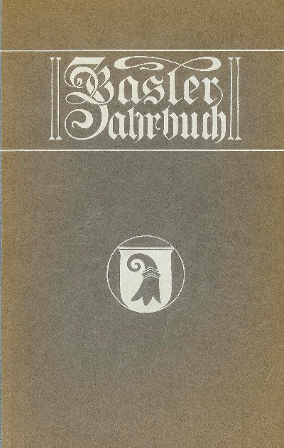 Basler Jahrbuch 1933