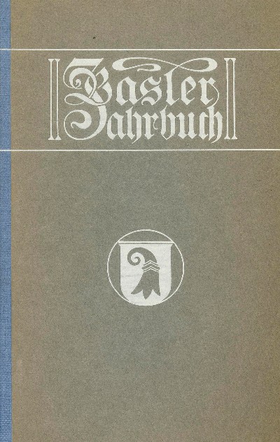 Basler Jahrbuch 1941