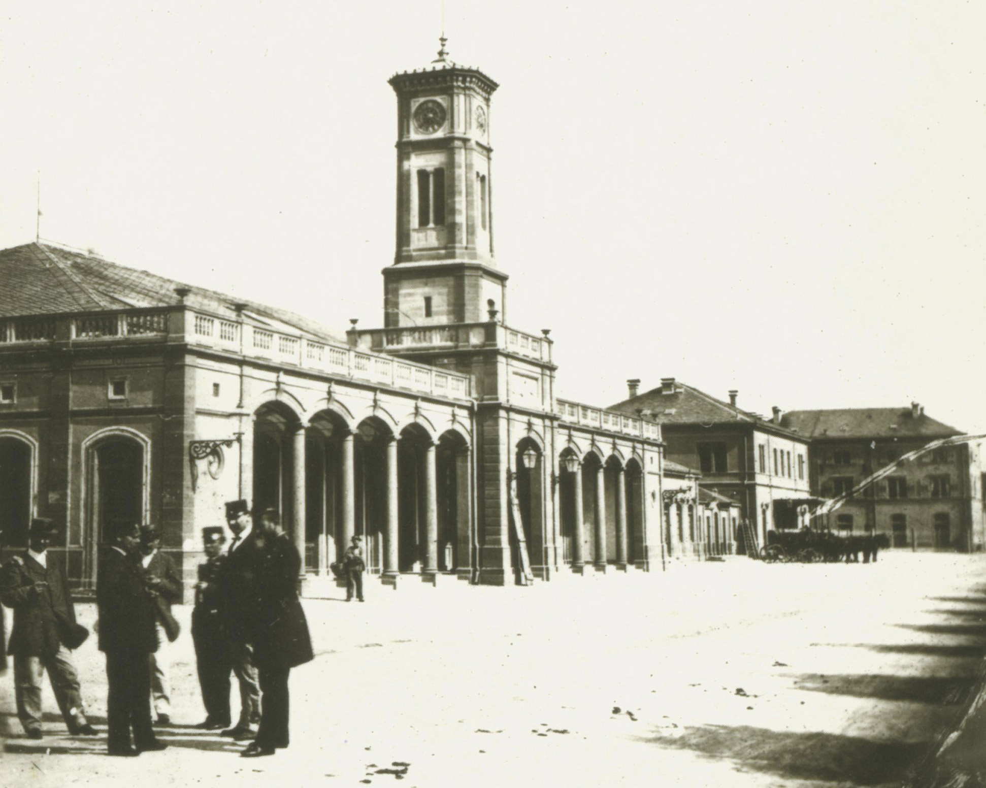 Der erste Badische Bahnhof